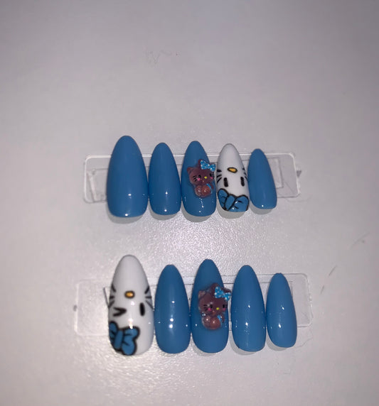 Blue Hello Kitty